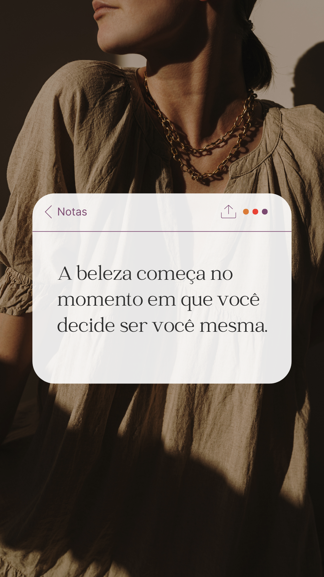25 Frases Para Fotos Sozinha no Instagram - Frase 1