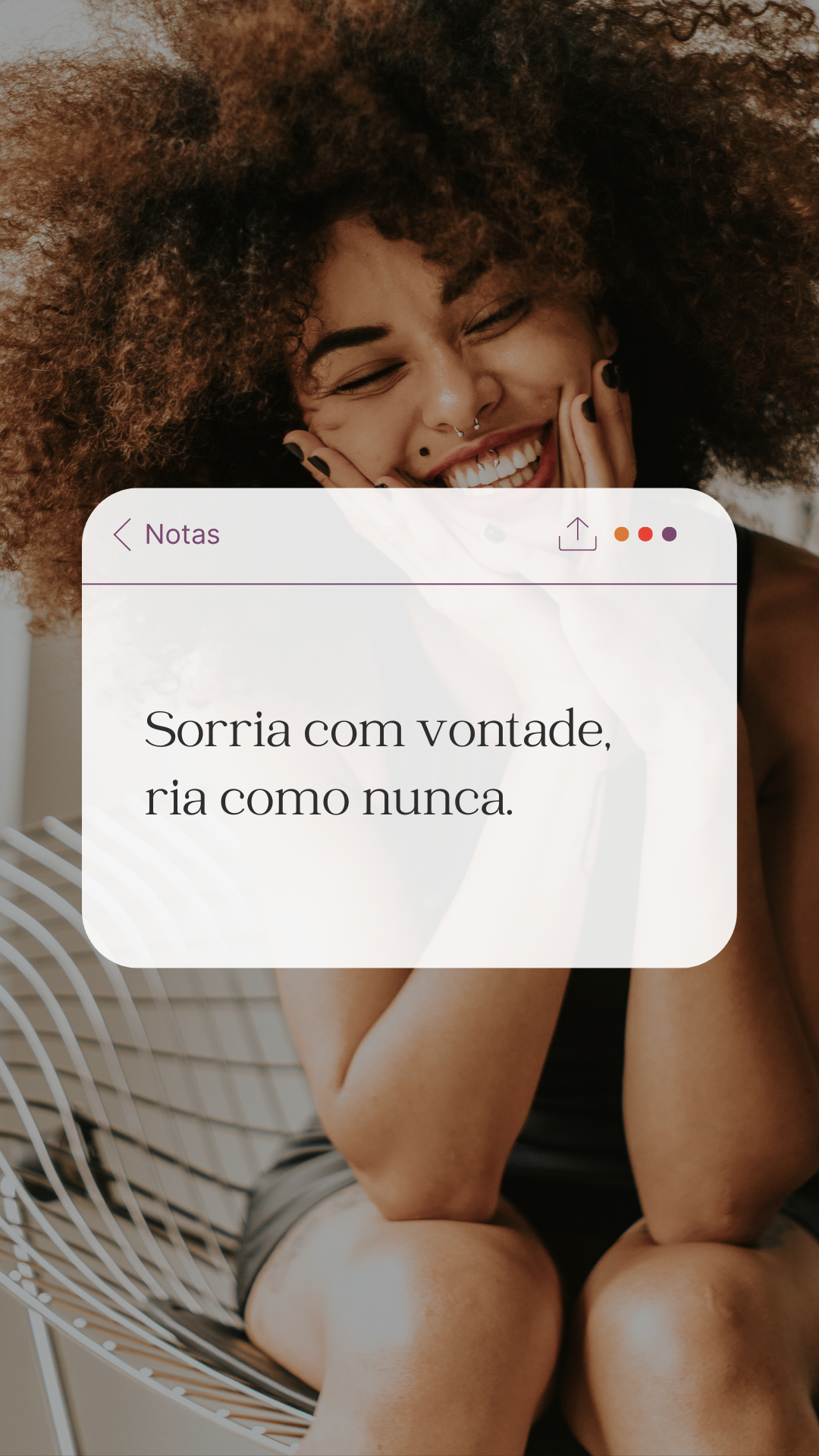 25 Frases Para Fotos Sozinha no Instagram - Frase 16