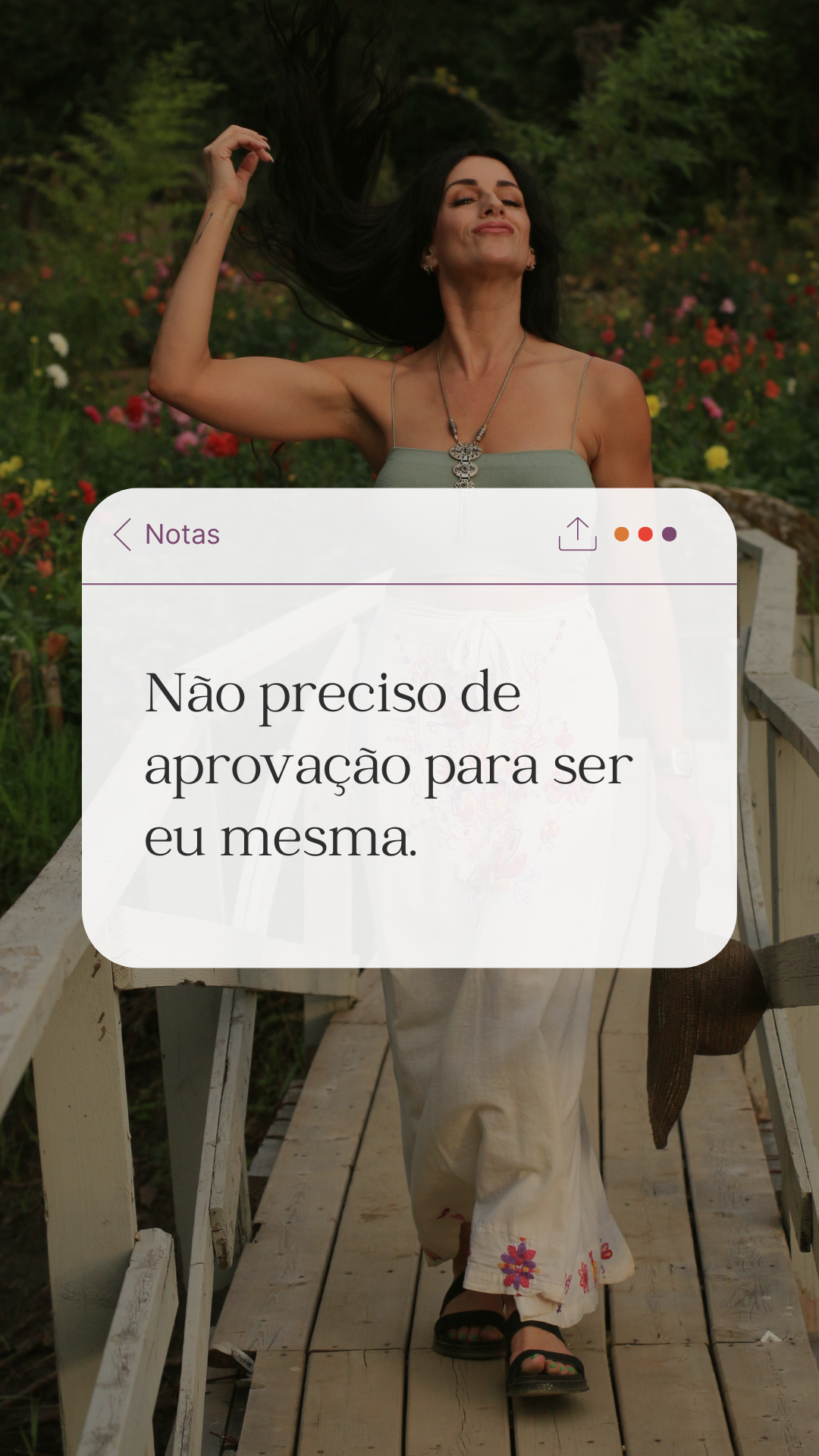 25 Frases Para Fotos Sozinha no Instagram - Frase 19