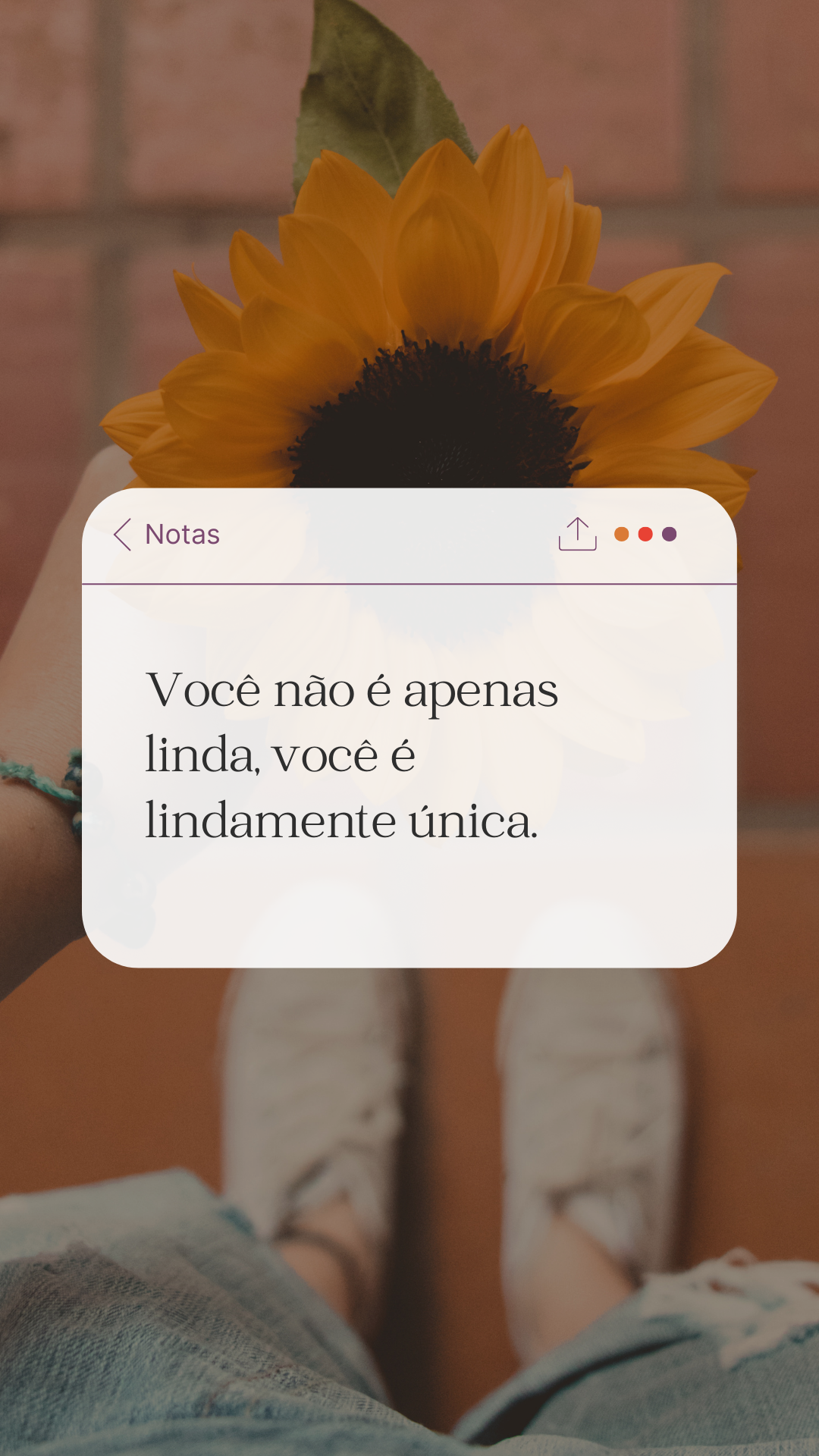 25 Frases Para Fotos Sozinha no Instagram - Frase 2