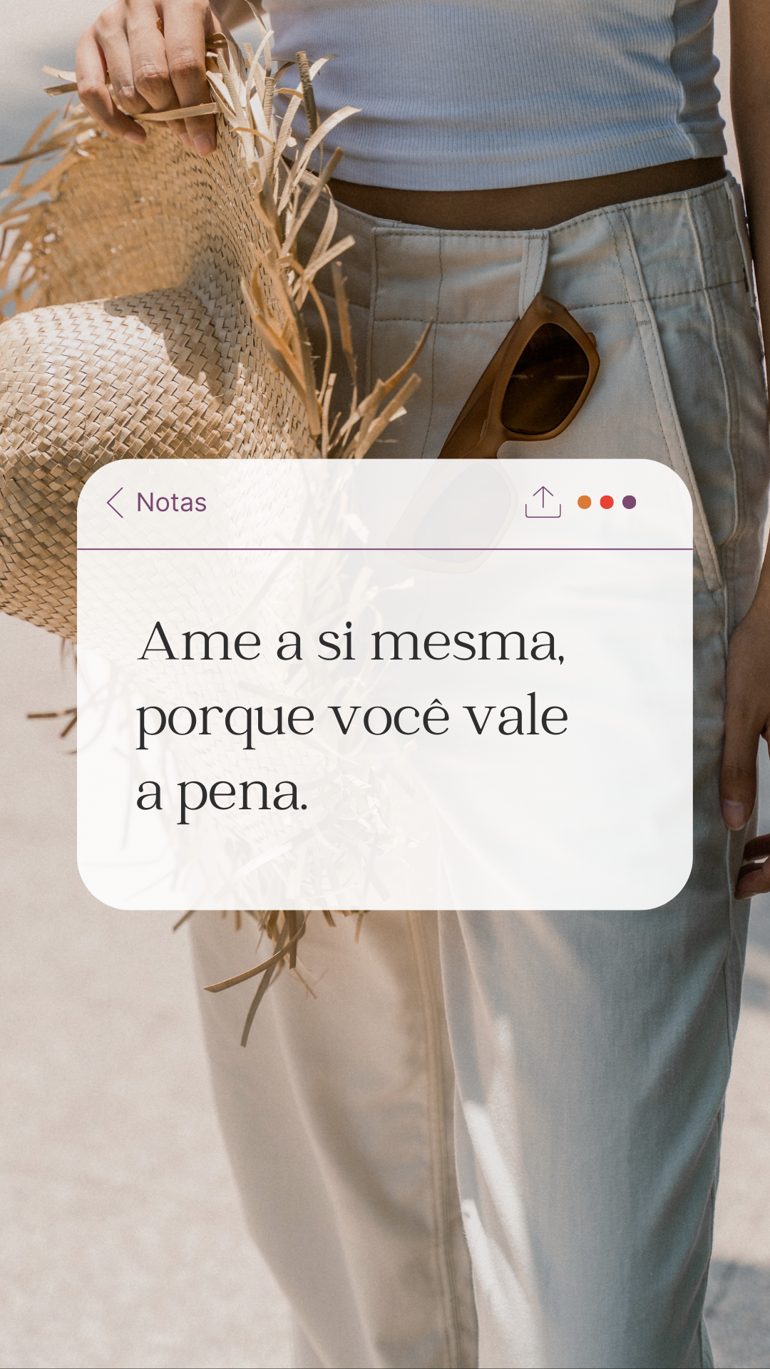 25 Frases Para Fotos Sozinha no Instagram - Frase 3